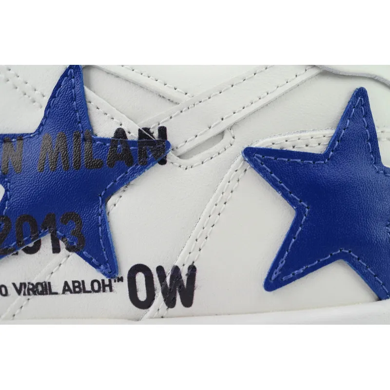 OFF-WHITE Out Of White White and Blue Five Stars
