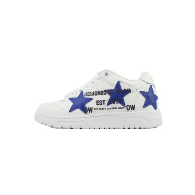 OFF-WHITE Out Of White White and Blue Five Stars 01