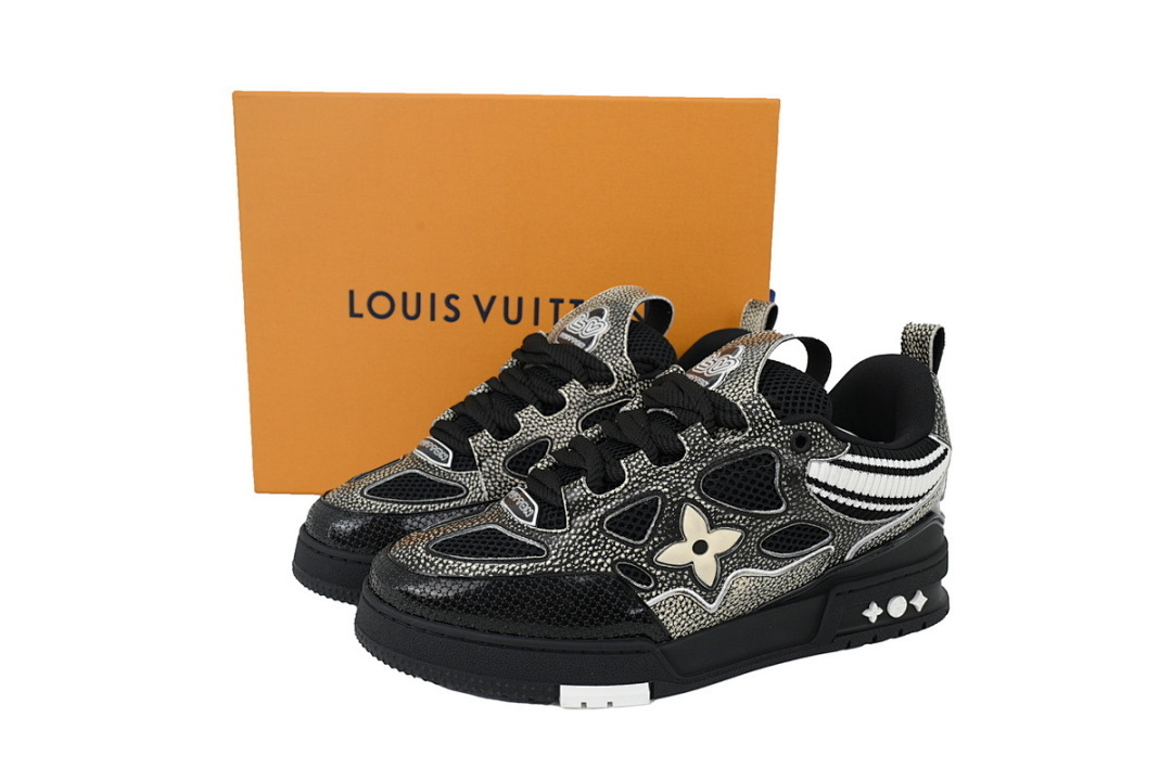  LOUIS VUITTON New Black Woolen Fabric