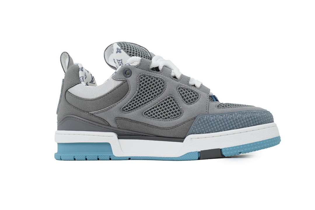 LOUIS VUITTON Light Gray Blue