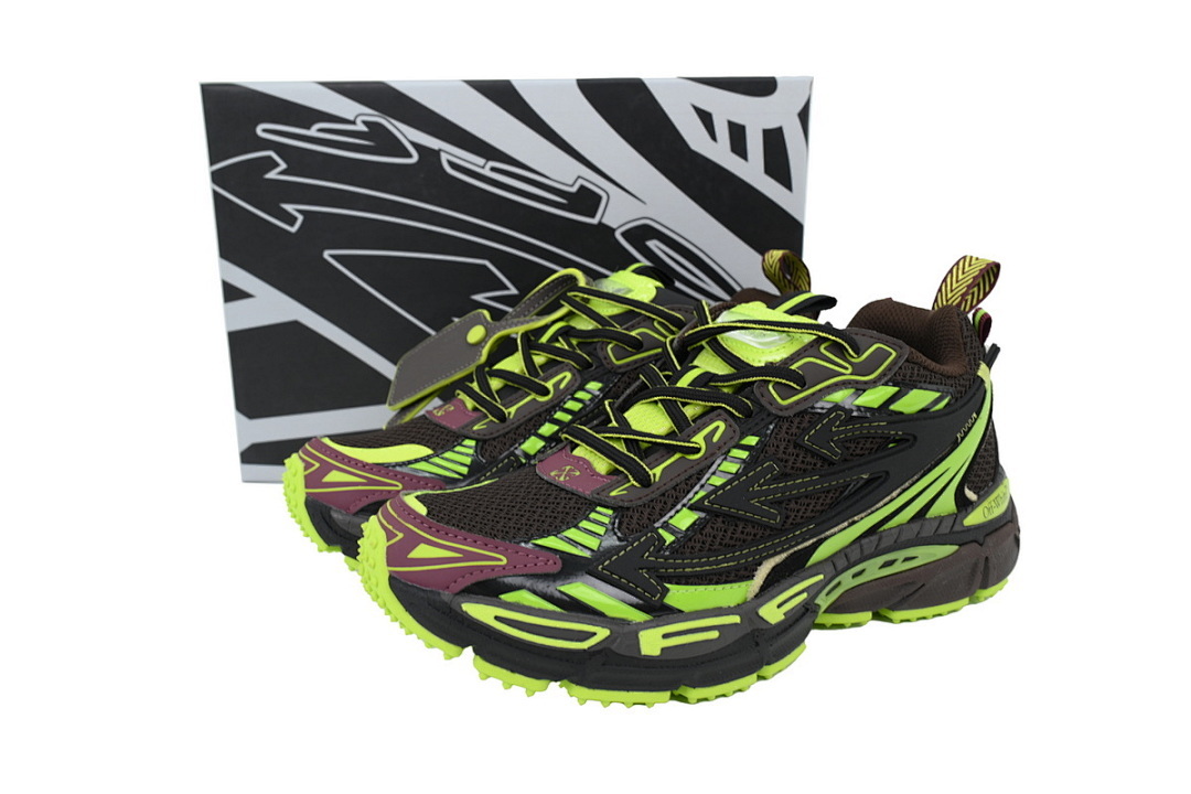 OFF-WHITE Out Of Dark Green