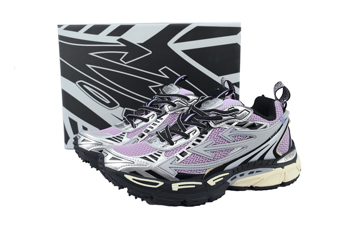 OFF-WHITE Out Of Pink Purple