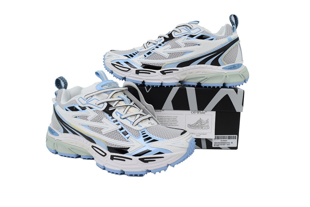 OFF-WHITE White Blue