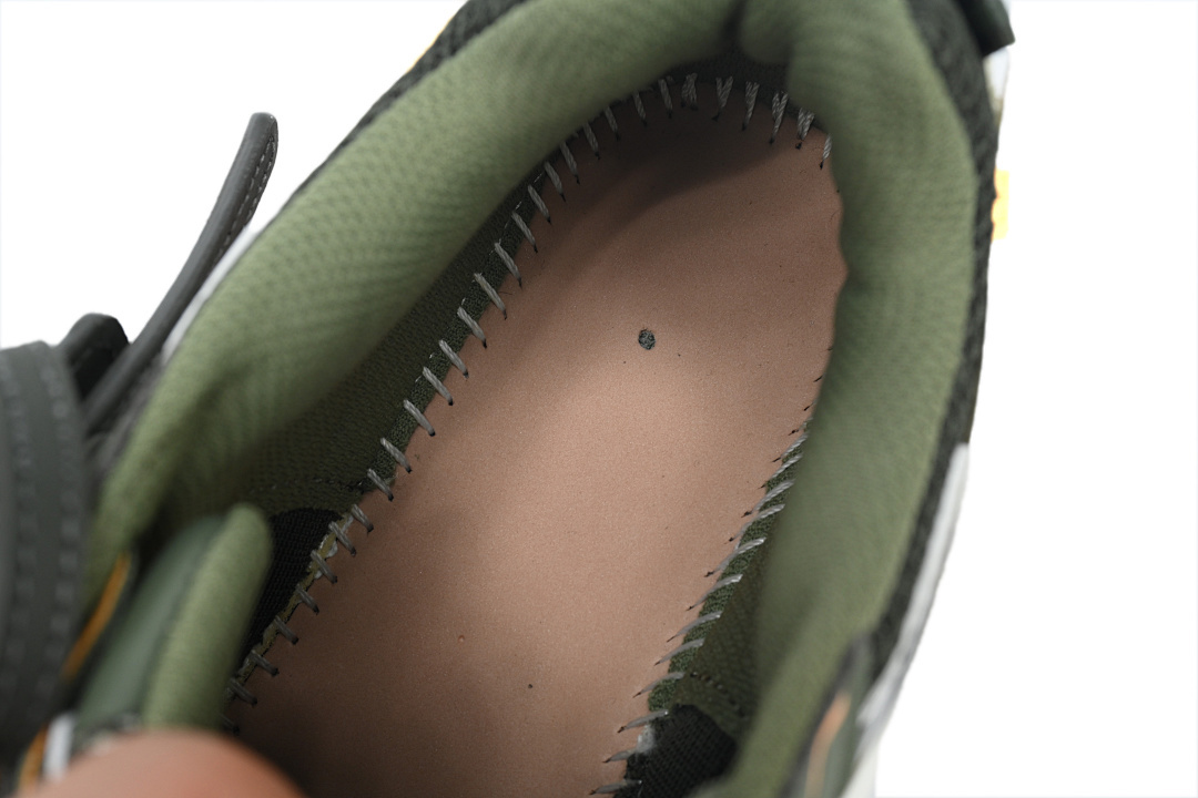 OFFWHITE跑鞋系列 OMIA295F24 FAB00 10009 FF-WHITE Military Green