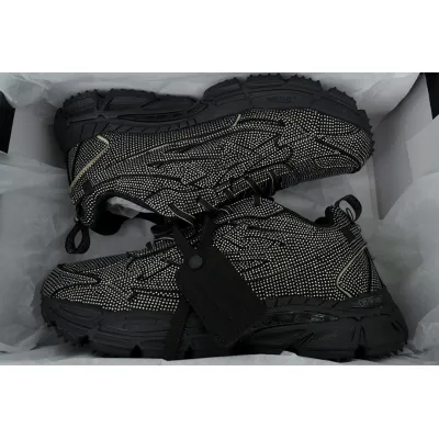 OMIA189S21 LEA004 1001 FF-WHITE Out Of Black Glitter 02