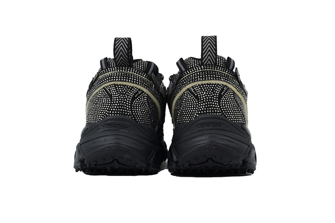 OMIA189S21 LEA004 1001 FF-WHITE Out Of Black Glitter