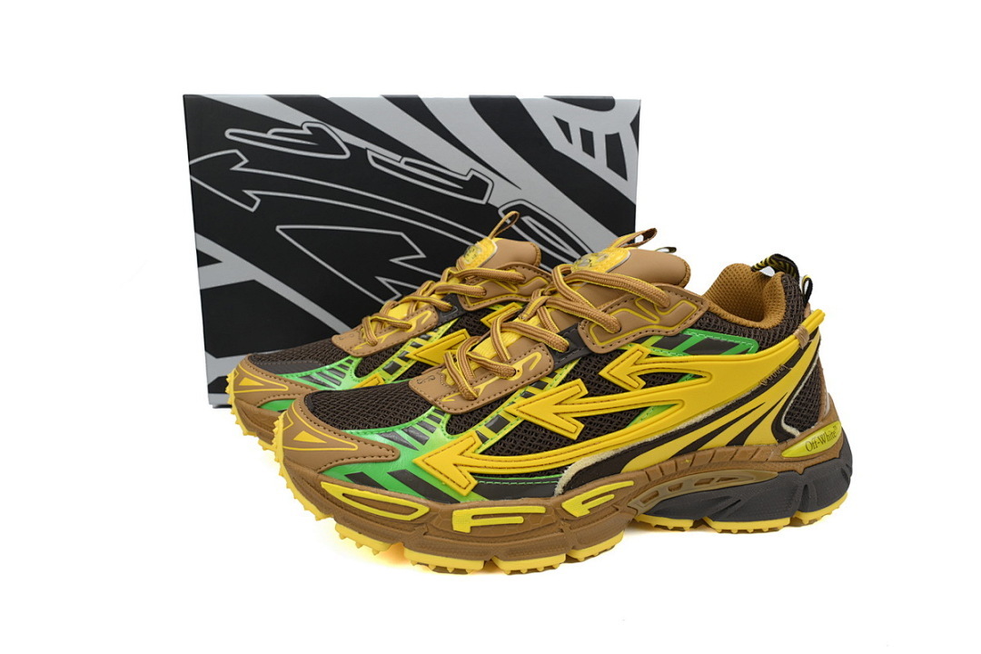 OMIA295F24 FAB00 10010 FF-WHITE Black Yellow