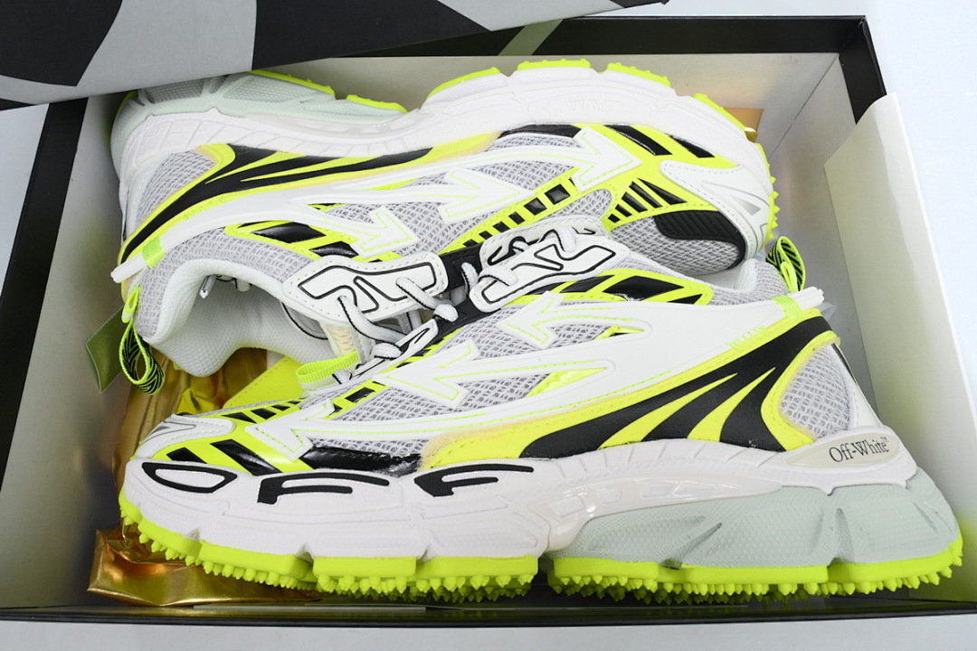 OMIA295F24 FAB00 10011 FF-WHITE Fluorescent Green