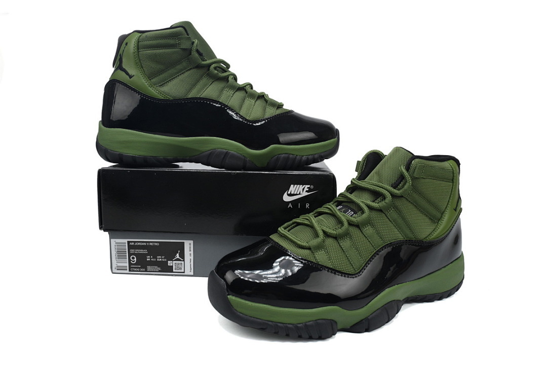 DJ  CT8012-300 Air Jordan 11 Retro Green