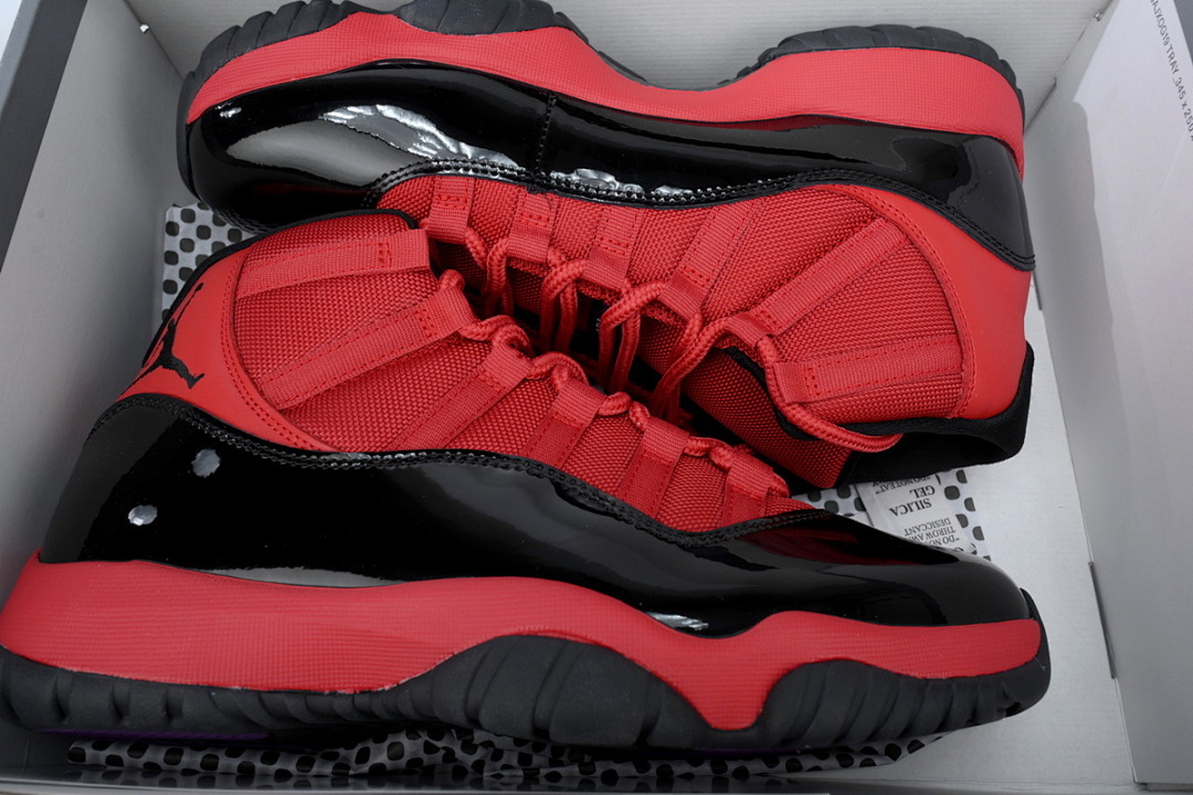 DJ CT8012-600 Air Jordan 11 Retro "Black Red”