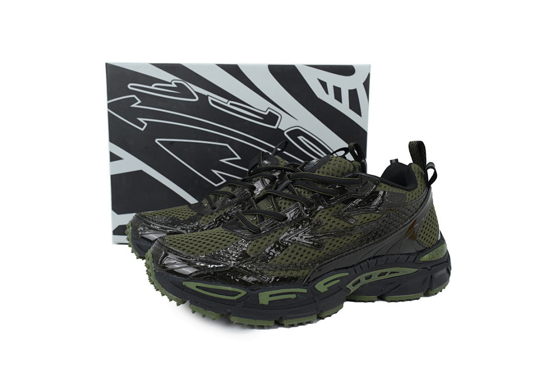 OMIA295F25 FAB003 6310 FF-WHITE Out Of Dark Green