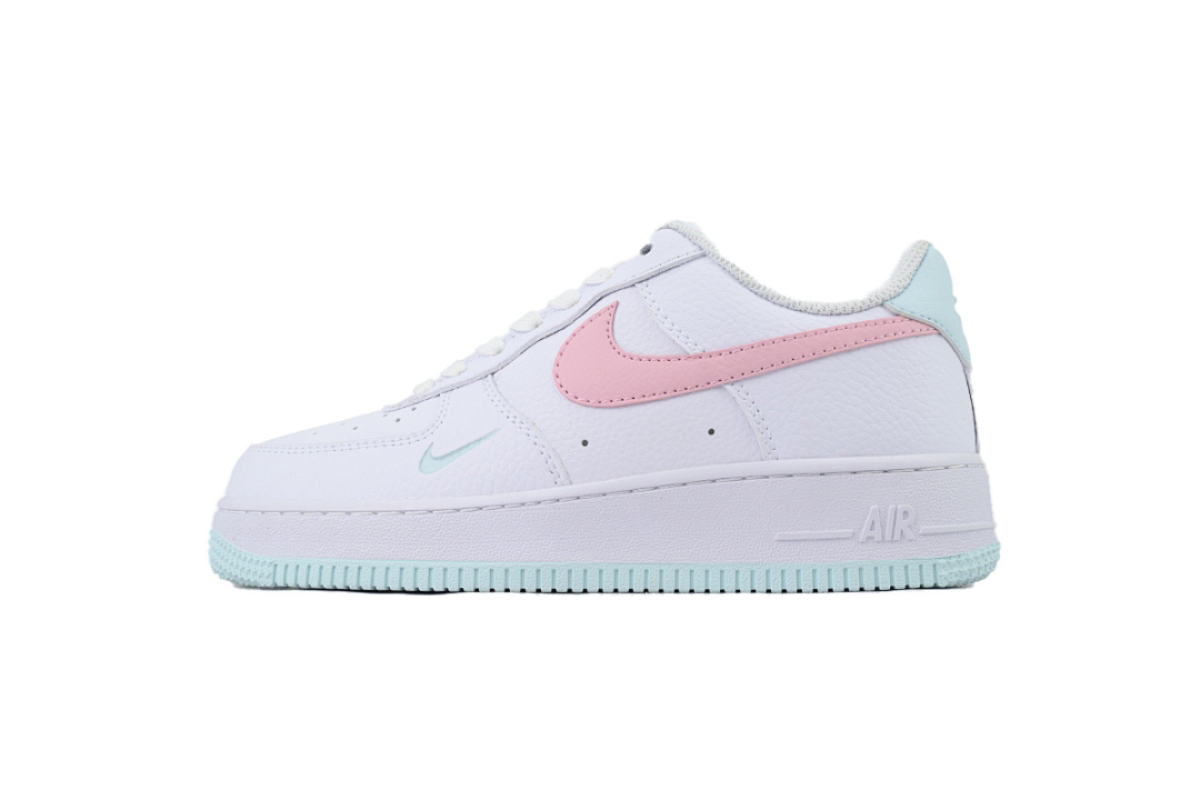 Nike Air Force 1 '07 'White Pink Foam Glacier Blue'
