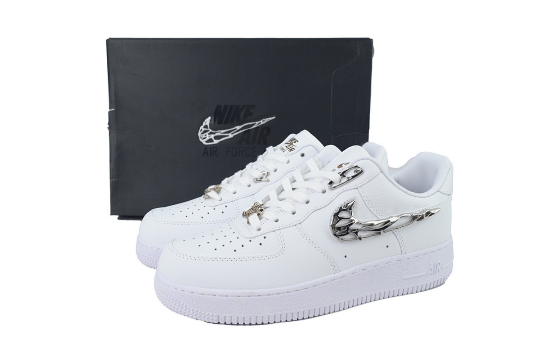 Air Force 1 '07 Premium 'Molten Metal Swoosh Pack - Chrome'