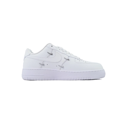 Nike Air Force 1 '07 LX 'Sisterhood - White Metallic Silver' 02