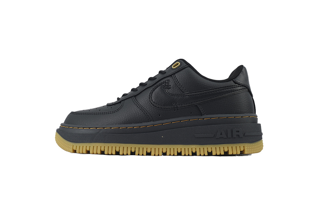 Nike Air Force 1 Luxe 'Black Gum'