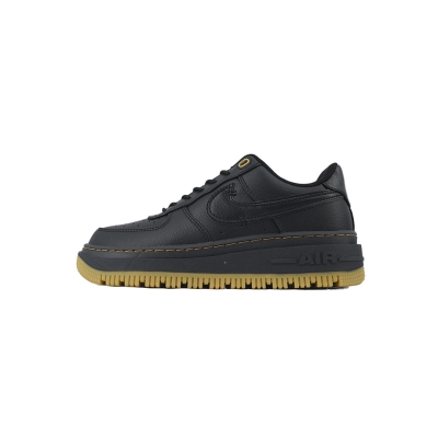 Nike Air Force 1 Luxe 'Black Gum' 01