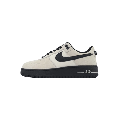 Nike Air Force 1 Low Desert Khaki Black 01