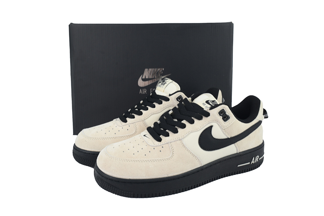 Nike Air Force 1 Low Desert Khaki Black