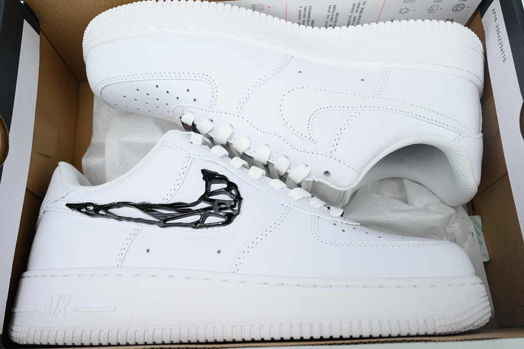 Nike Air Force 1 '07 LX 'Molten Metal Swoosh Pack - Black'