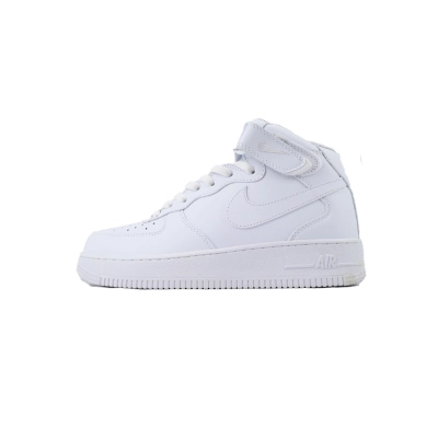 Nike Air Force 1 '07 Mid 'Triple White' 01