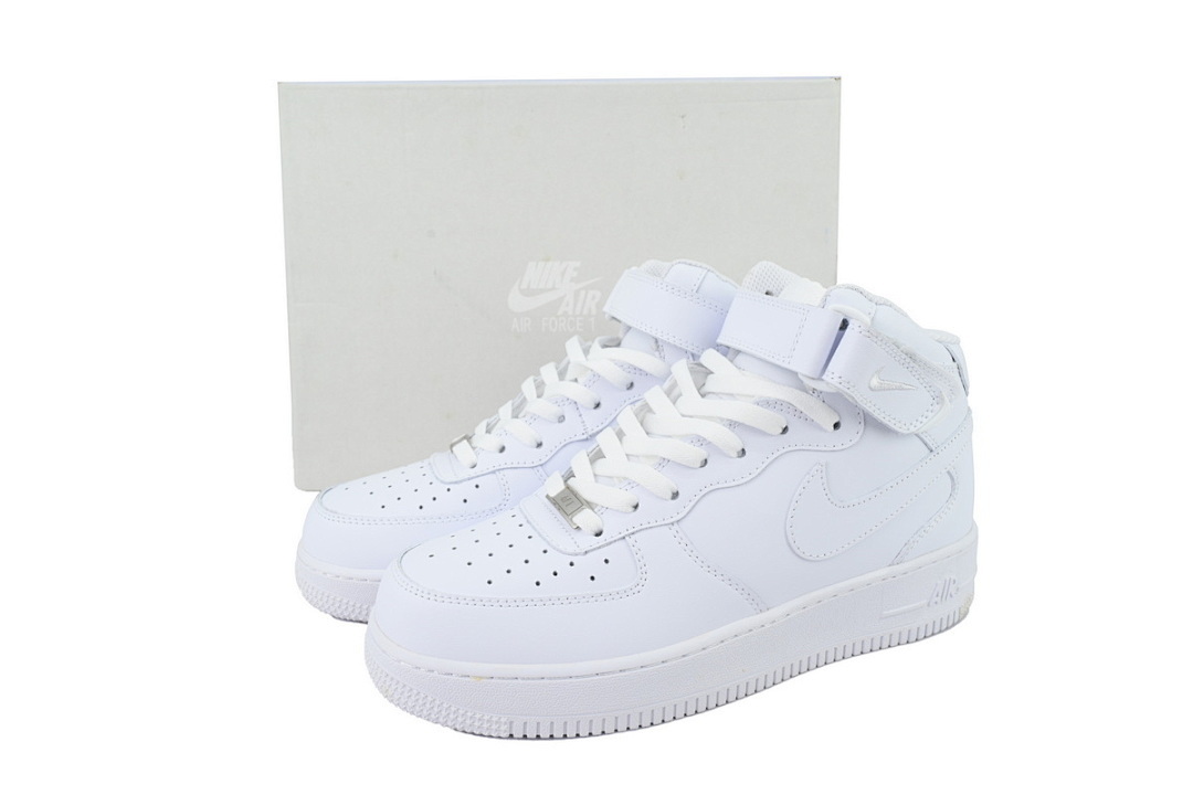 Nike Air Force 1 '07 Mid 'Triple White'