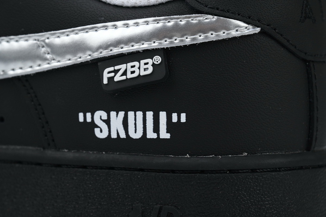 Nike Air Force 1 Low Black Silver