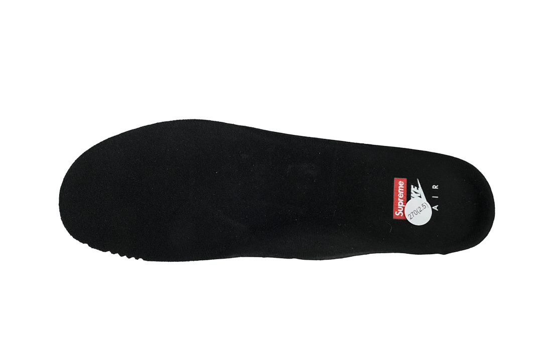 Nike Supreme x Air Force 1 Low Black Warrior Black And White