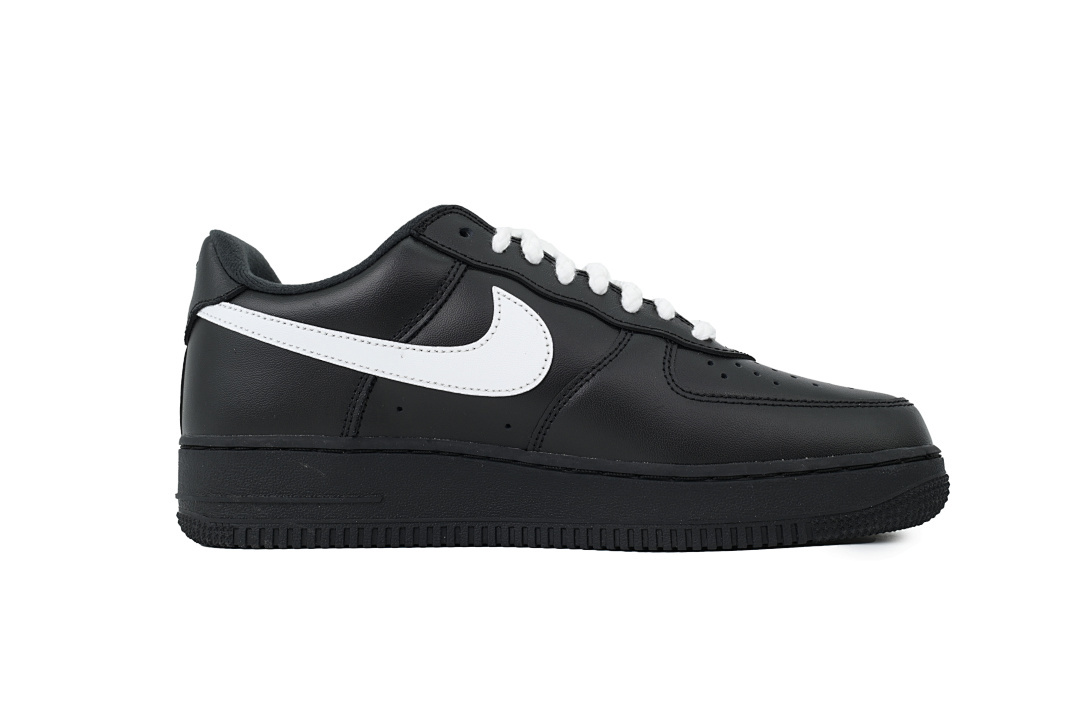 Nike Supreme x Air Force 1 Low Black Warrior Black And White