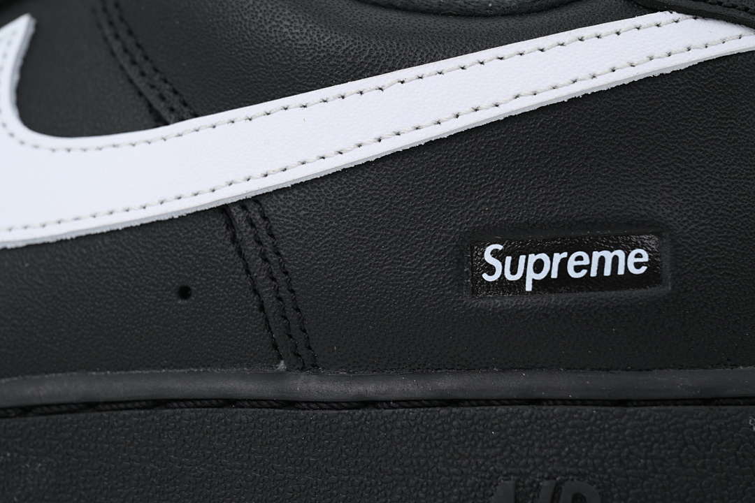 Nike Supreme x Air Force 1 Low 'Box Logo - Black White'