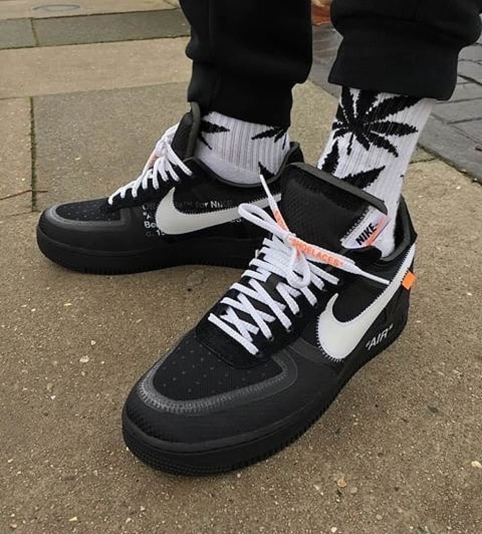 OFF White X Air Force 1 Low Black