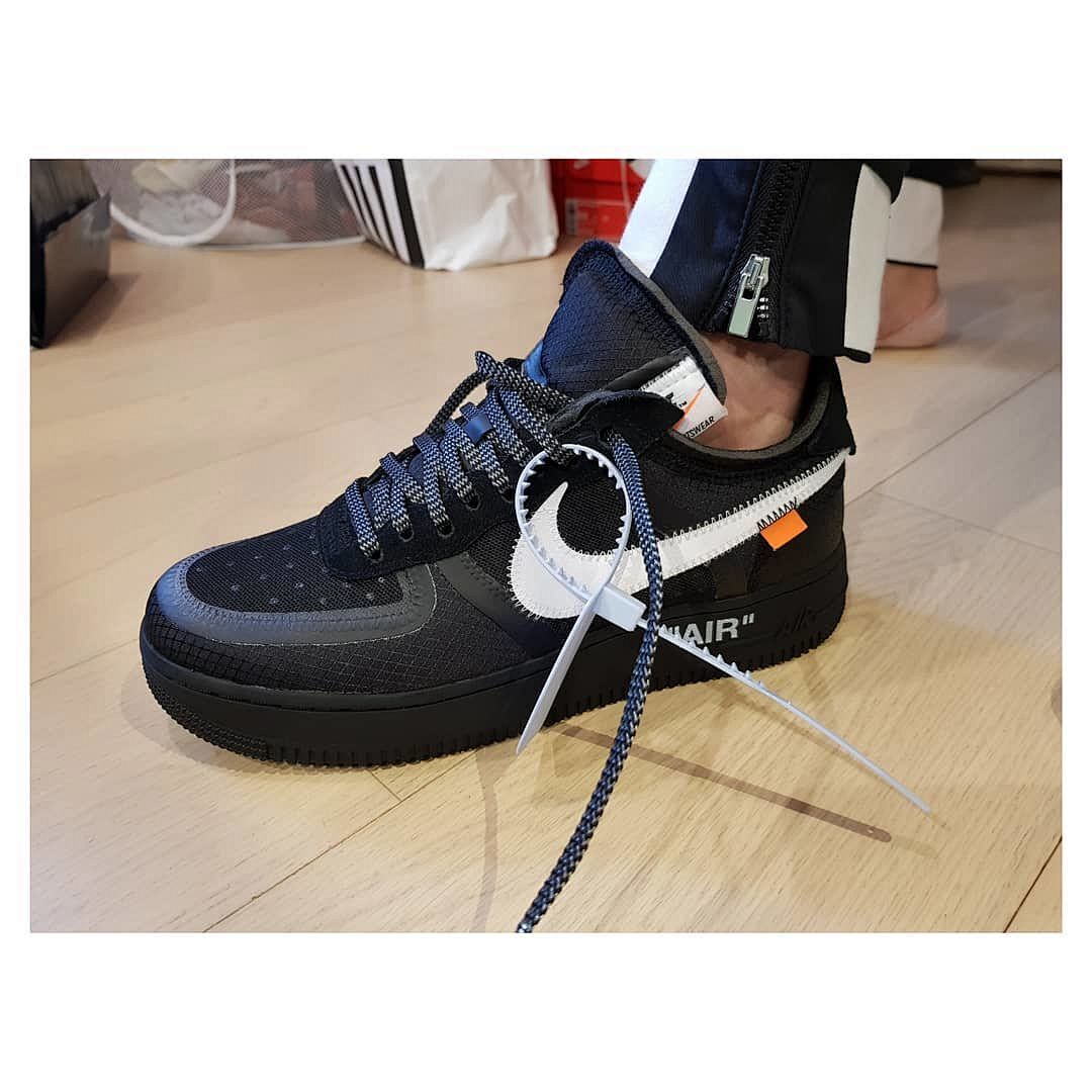 OFF White X Air Force 1 Low Black