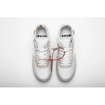 AO4606-100 OFF White X Air Force 1 Low White 02