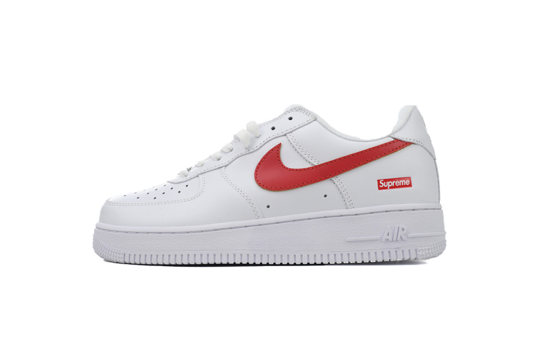 Supreme x Air Force 1 Low'Box Logo-Speed Red'Shanghai Exclusive