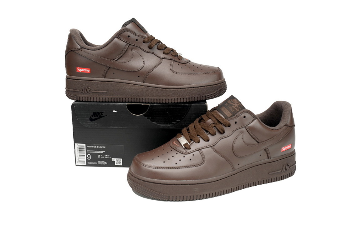 Supreme x Nike Air Force 1 Low "Baroque Brown"