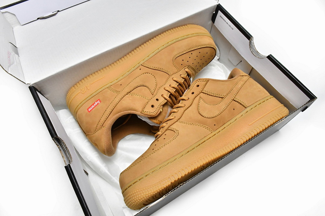 Supreme x Nike Air Force 1 Low Flax