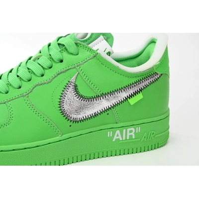 DX1419-300 OFF White X Air Force 1 Low Green 02