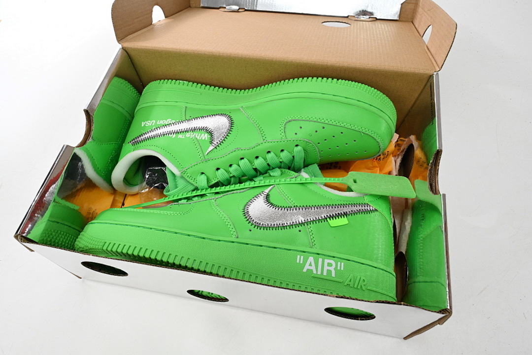 OFF White X Air Force 1 Low Green