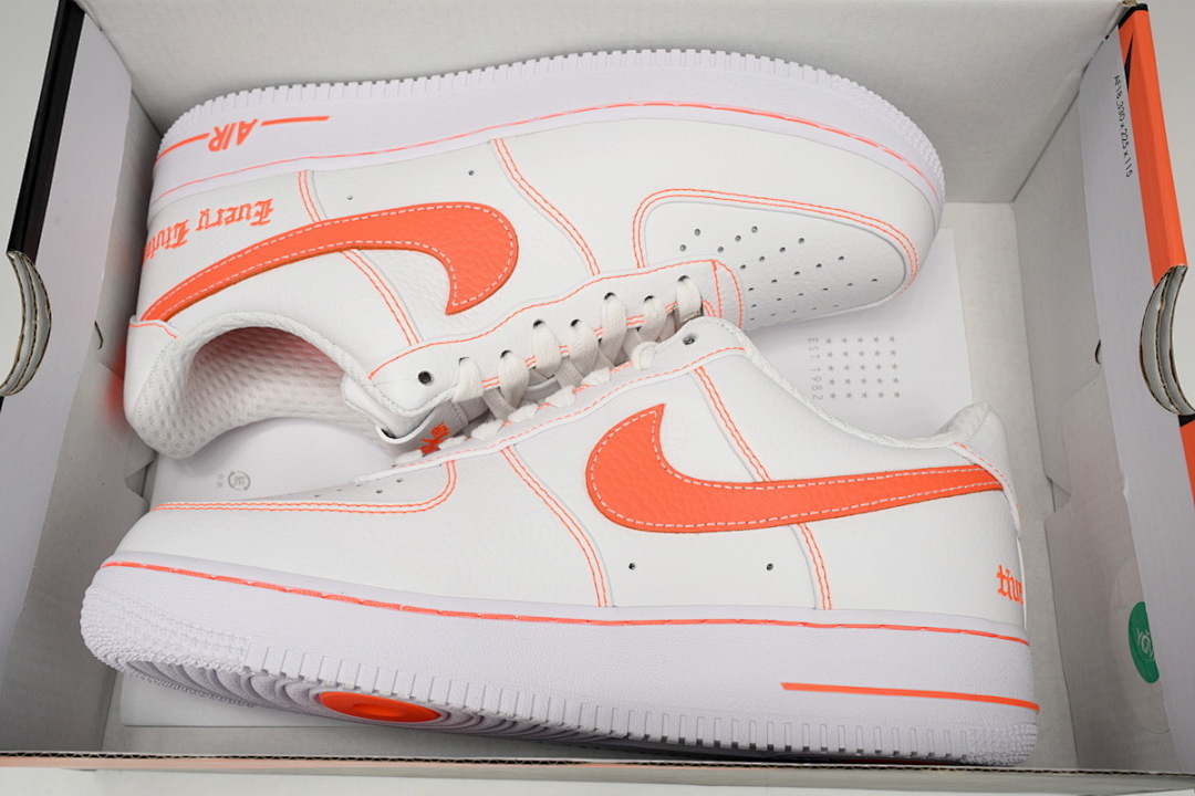 Nike Air Force One Low Vlone "White/Orange"