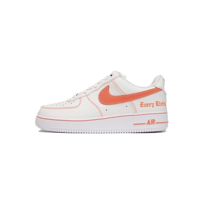 Nike Air Force One Low Vlone "White/Orange" 01