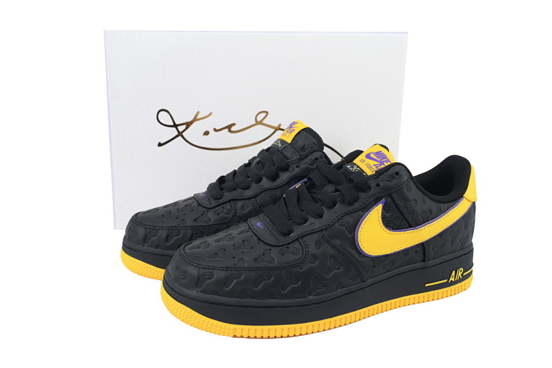 Kobe Bryant x Air Force 1 Low 'Lakers Away - Numbered'