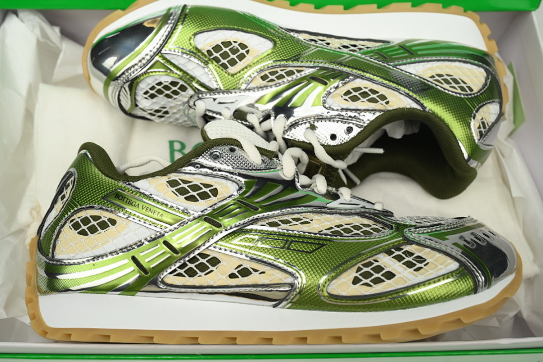  Bottega Veneta Orbit Olive Green