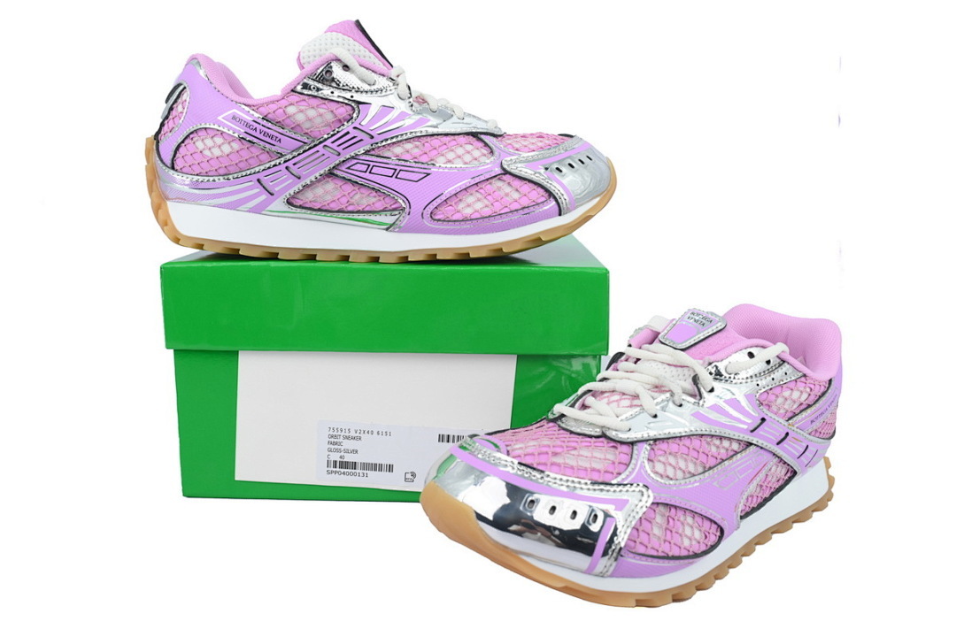 Bottega Veneta Orbit Pink