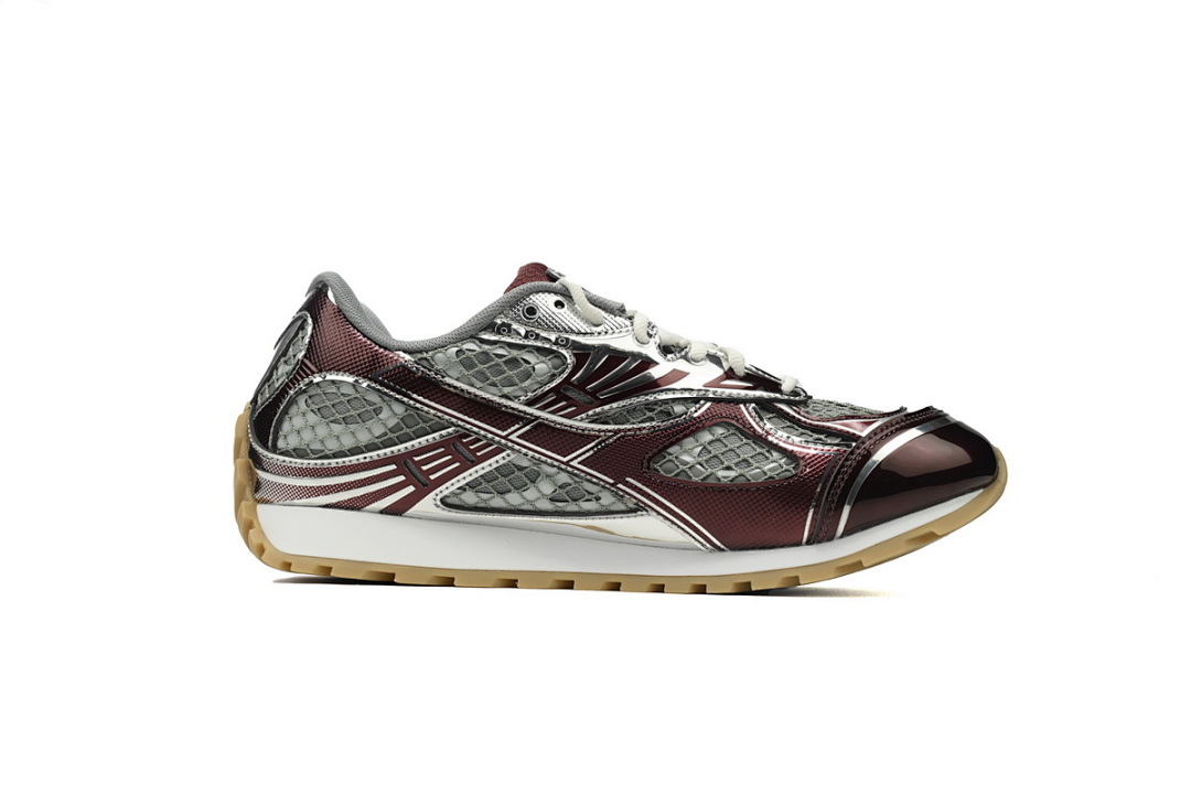 Bottega Veneta Orbit Wine Red