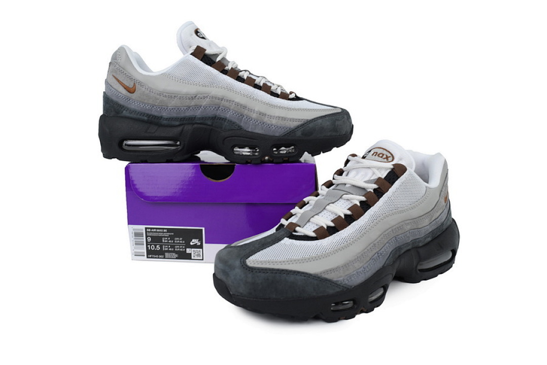 KZ 7545-002 Eric Koston x Nike SB x Air Max 95 Grayish Brown