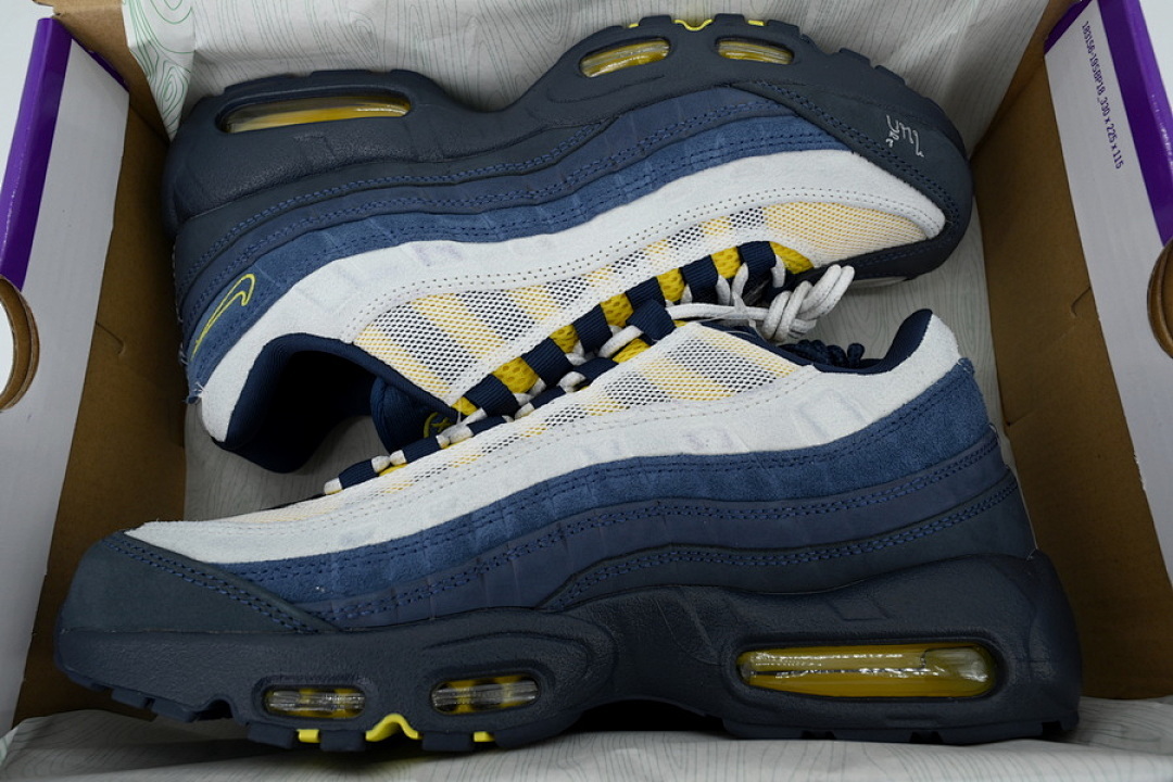 KZ HQ8492-400 Eric Koston x Nike SB x Air Max 95 'Obsidian Speed Yellow
