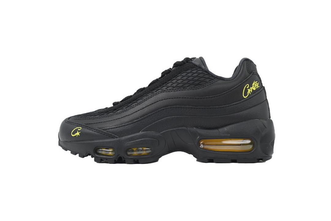 KZ  FB2709-003 Corteiz x Air Max 95 SP 'Black Tour Yellow'