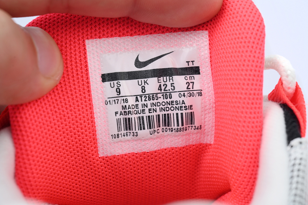  KZ AT2865-100 Air Max 95 OG 'Solar Red'