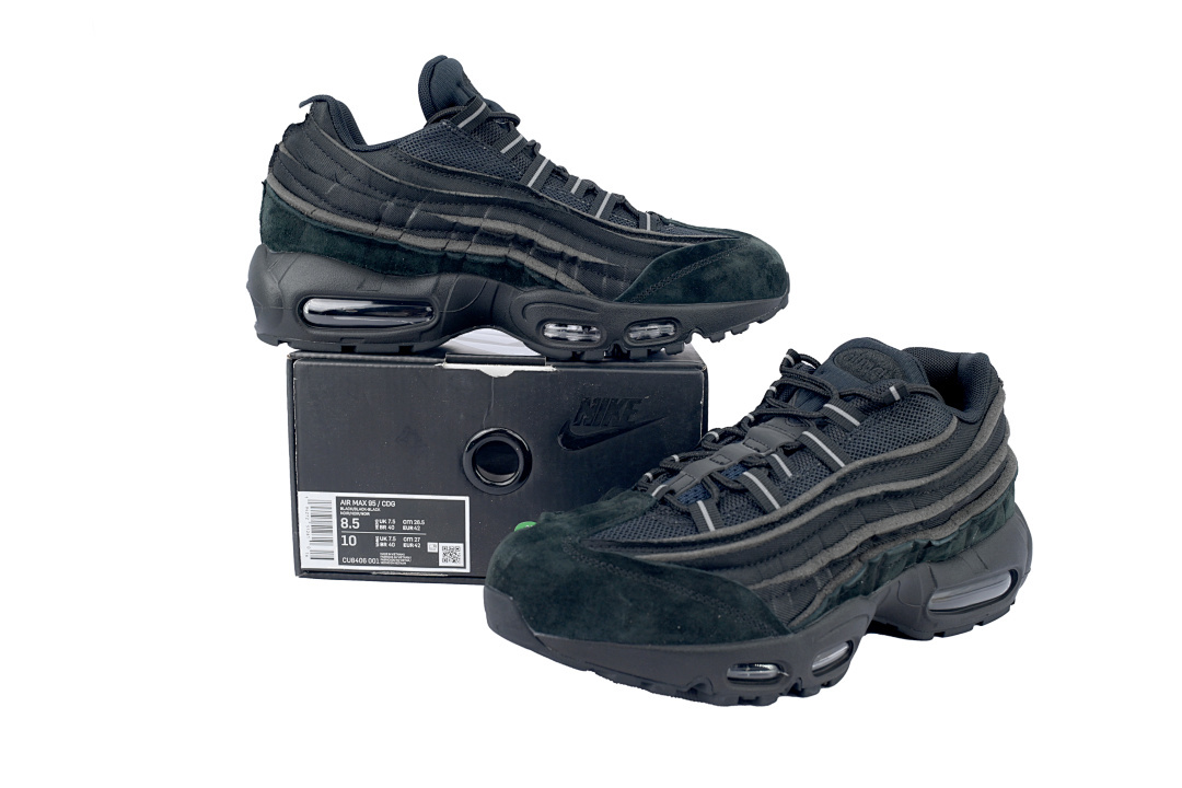 CU8406-001 Comme des Garçons x Air Max 95 'Black'