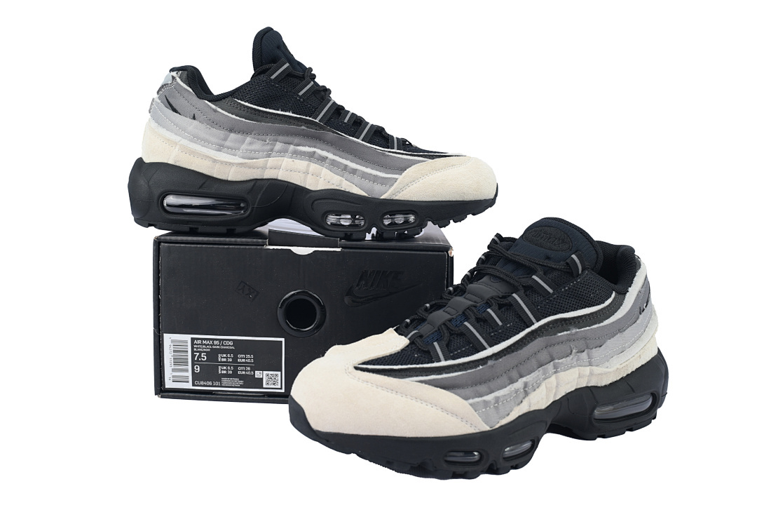 kz CU8406-101 Comme des Garçons x Air Max 95 'Grey'