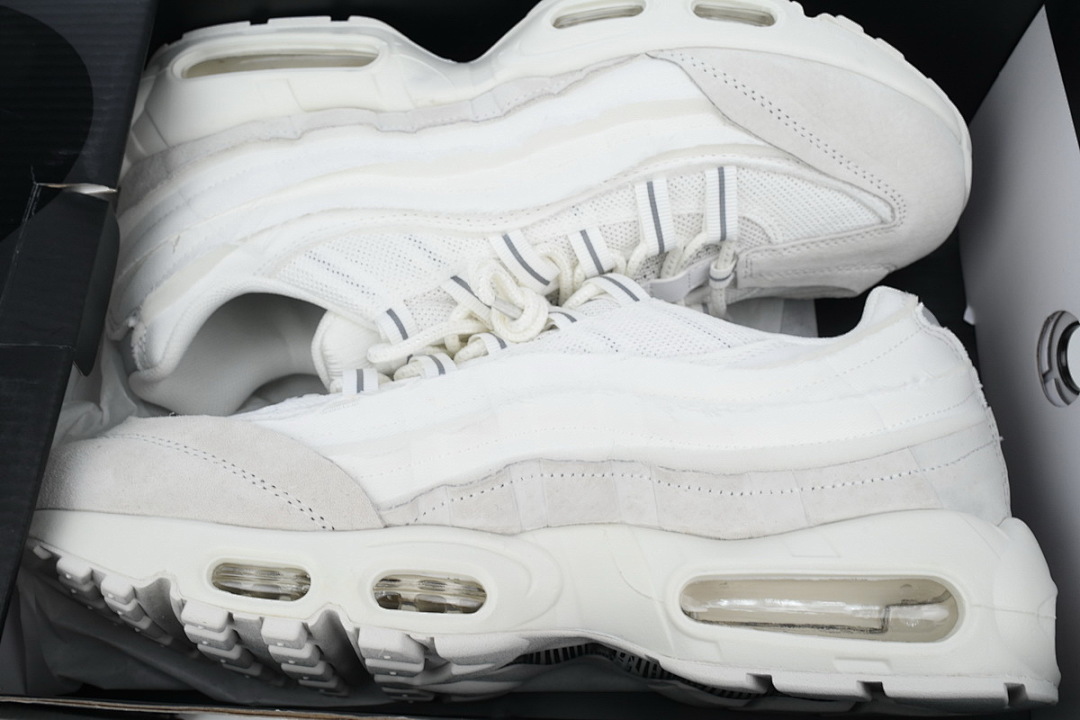  MC  CU8406-100 Comme des Garçons x Air Max 95 'White'